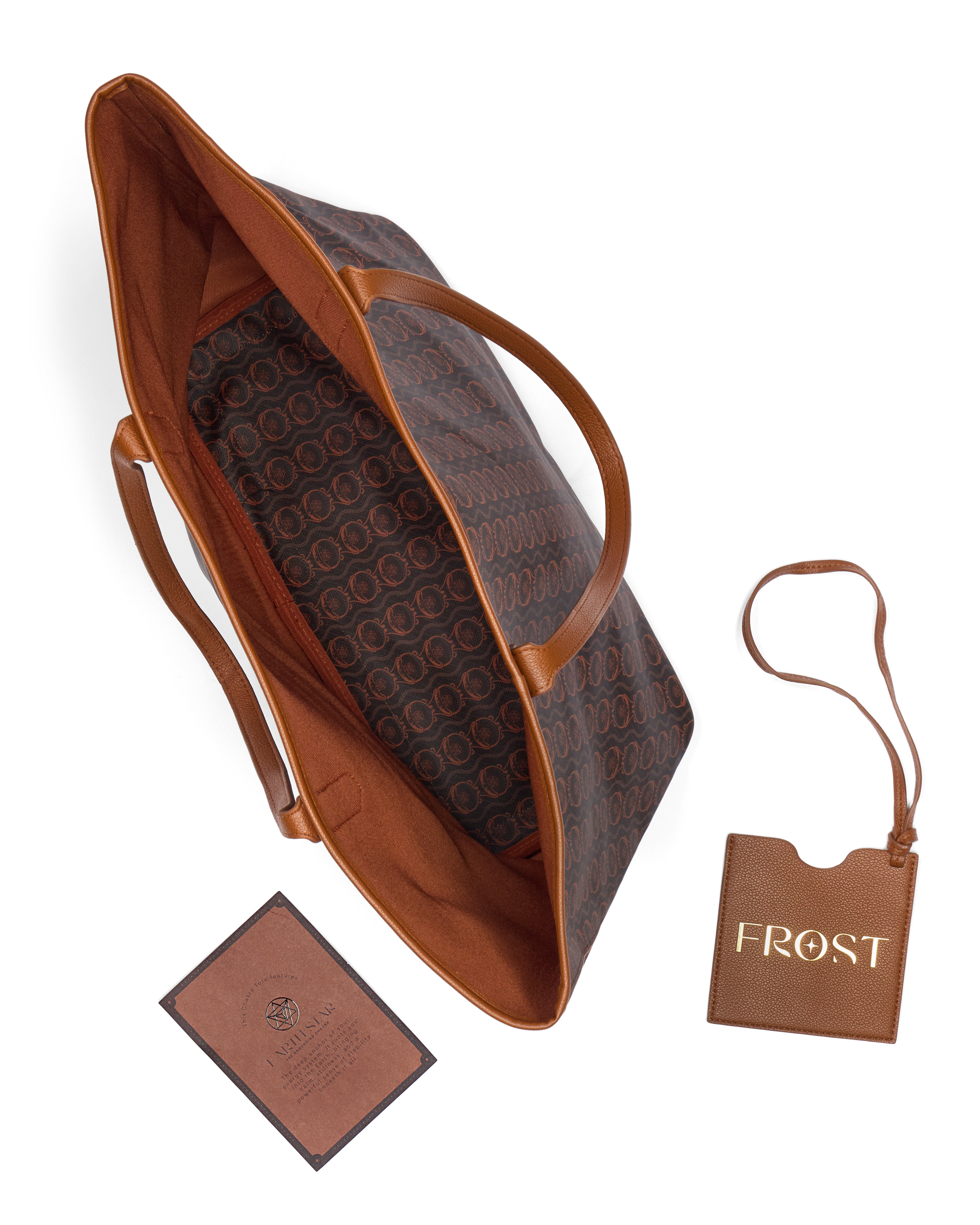 The Chakra Tote – Earth Star (Terracotta)