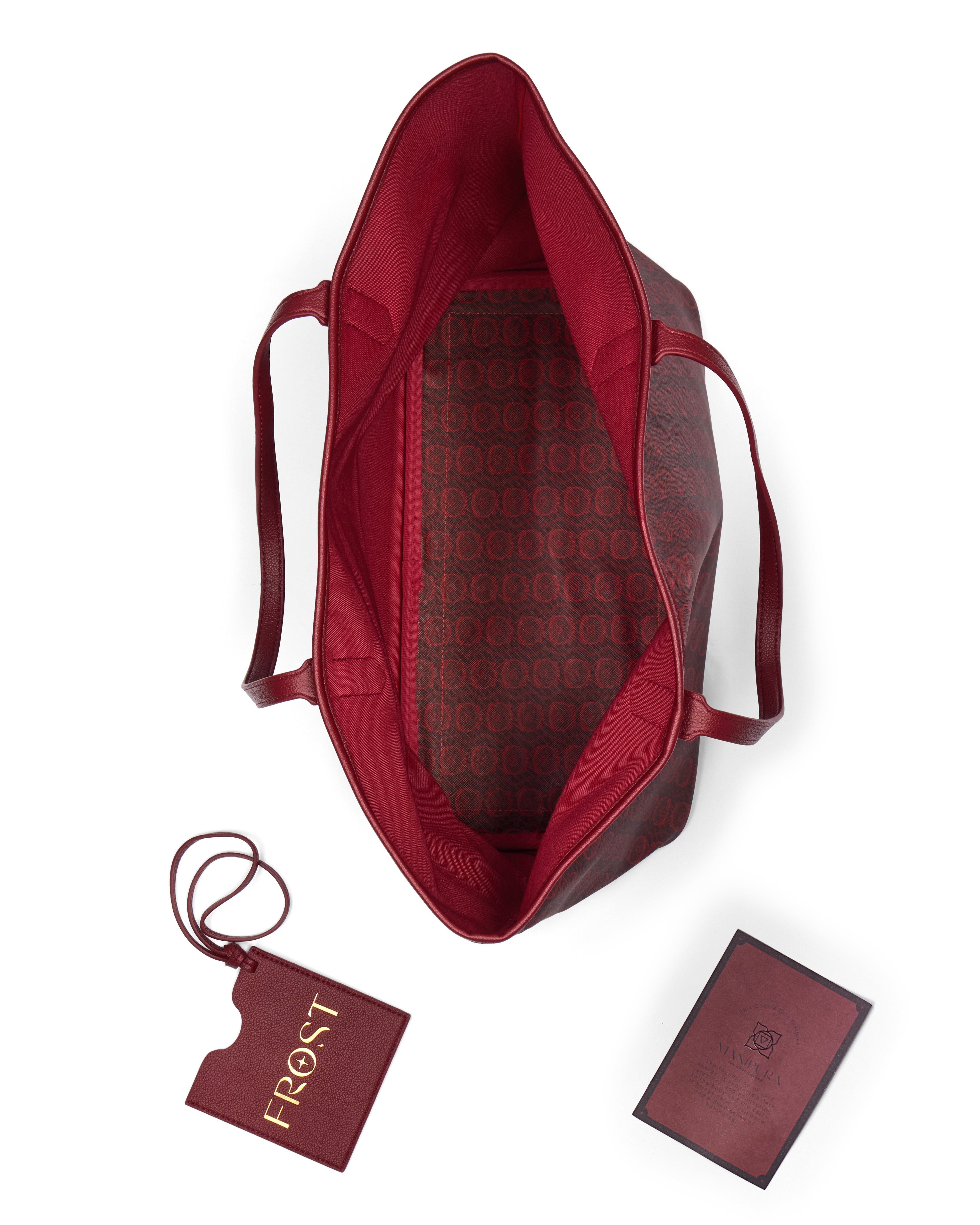 The Chakra Tote – Root Star (Cherry)