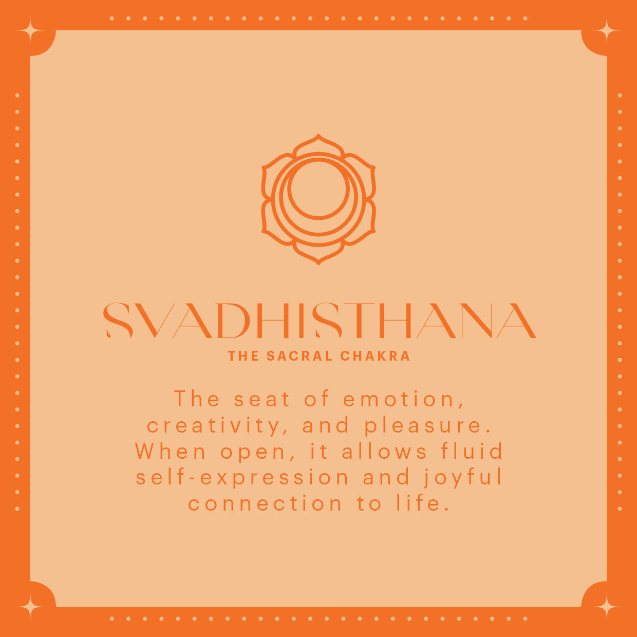 The Chakra Tote – Sacral (Orange)